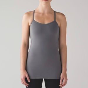 NWOT✨lululemon Power Y Tank in Slate Gray